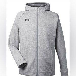 NWT - Men’s Under Armour “Hustle Fleece” Zip Hoodie Size Large